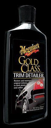 Meguiar's Gold Class Trim Detailer &mdash; чорніння для зовнішнього пластику та гуми, 295 мл G10810 фото