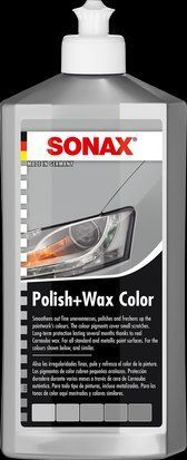 Віск-антидряпин сірий 250 мл SONAX ColorWax Grey AC-2070457225 фото