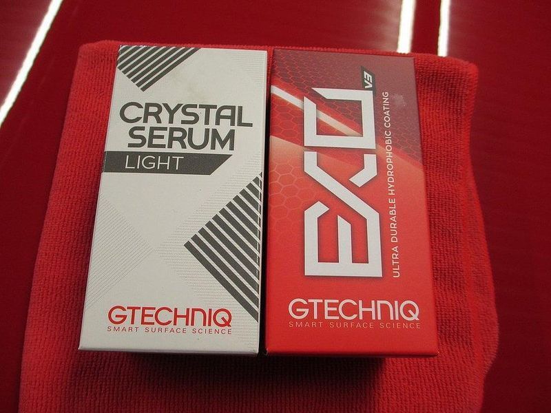 Gtechniq EXO and Crystal Serum Light комплект захисних покриттів AC-2070455551 фото