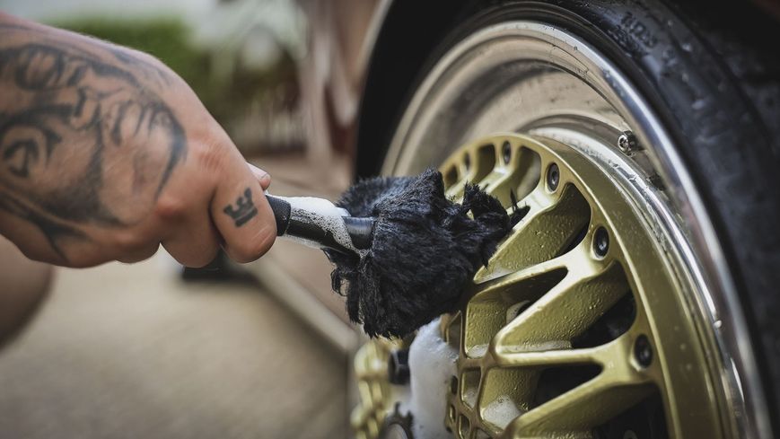 Надм'яка щітка для дисків Auto Finesse Wonder Wool Small AC-2070457292 фото