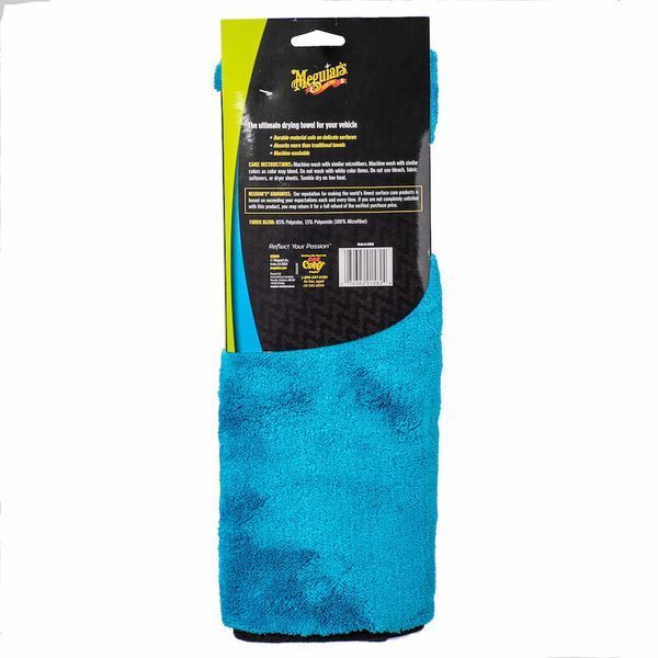 Meguiar's Supreme Shine Drying Towel 39,37x54,61 см. синій &mdash; рушник мікрофібровий для сушки X210100 фото