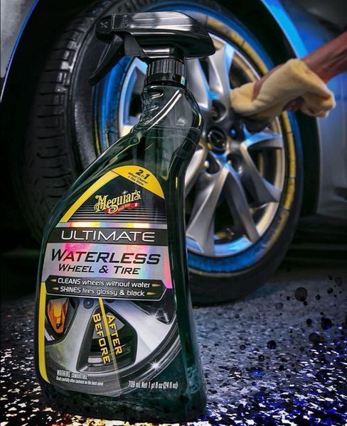 Meguiar's Ultimate Waterless Wheel & Tire &mdash; суха мийка для дисків та шин, 709 мл G190424 фото