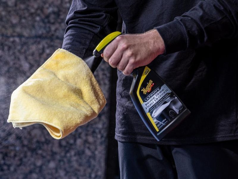 Meguiar's Ultimate Insane Shine Paint Glosser &mdash; швидкий блиск, 473 мл G230316 фото